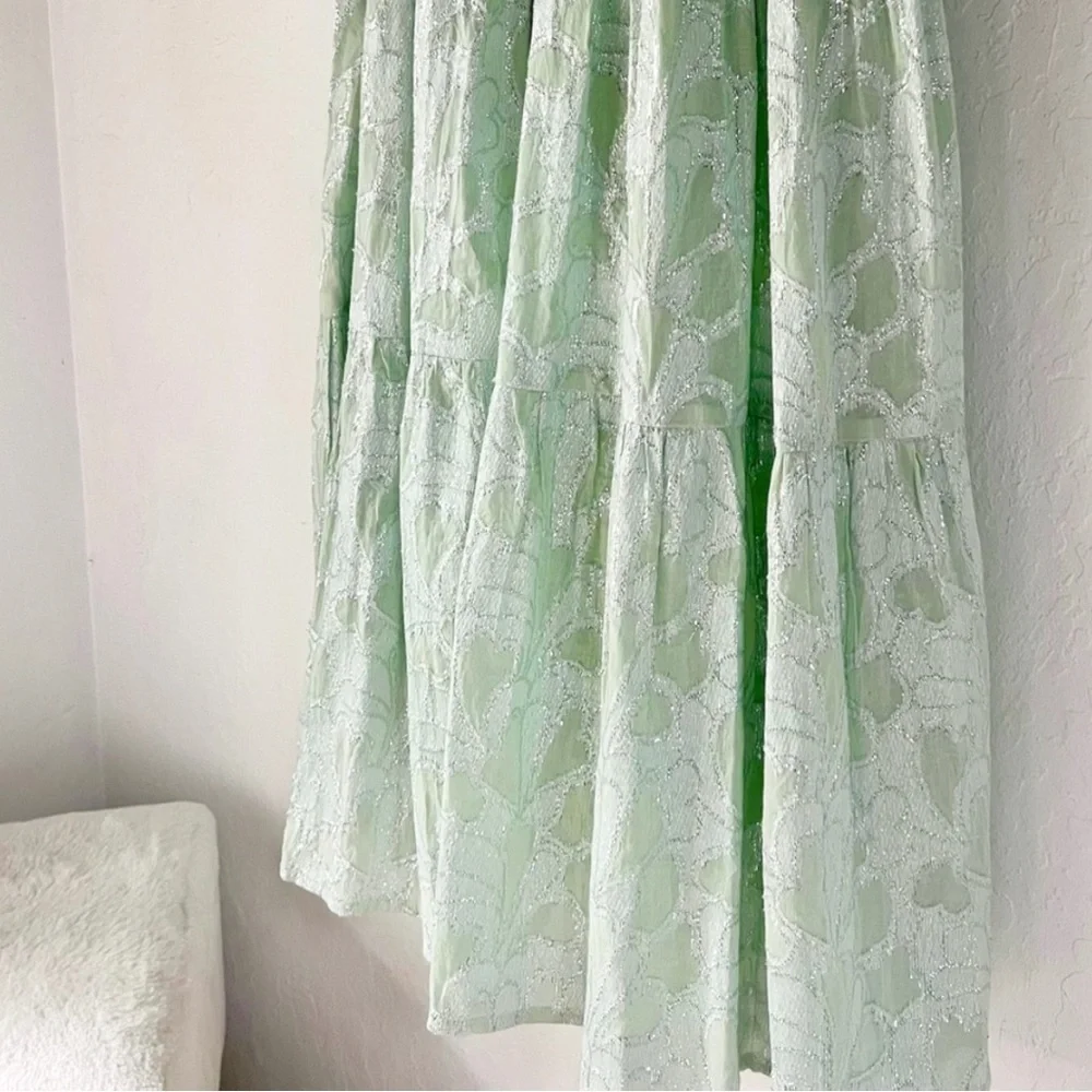 Roberta Roller Rabbit Silver & Mint Clermont Dress - Picture 5 of 7